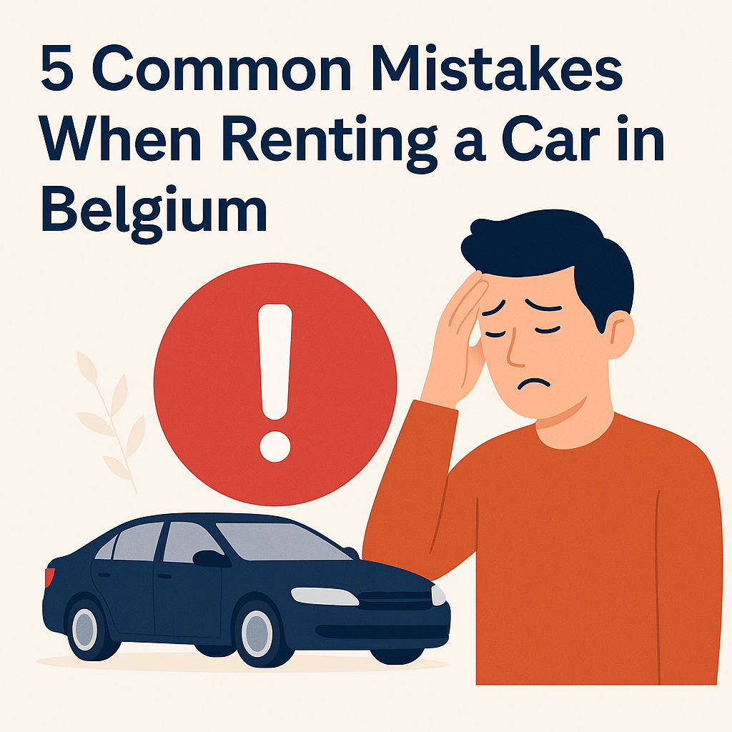 5 Common Mistakes When Renting a Car in Belgium