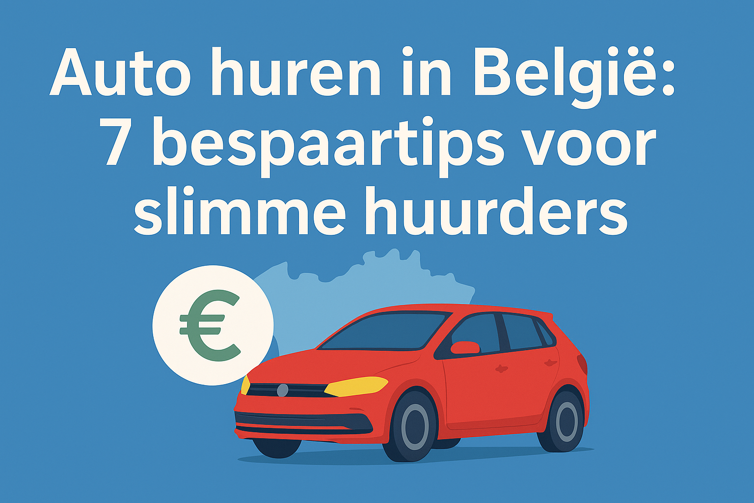 Auto huren in België: 7 bespaartips voor slimme huurders.